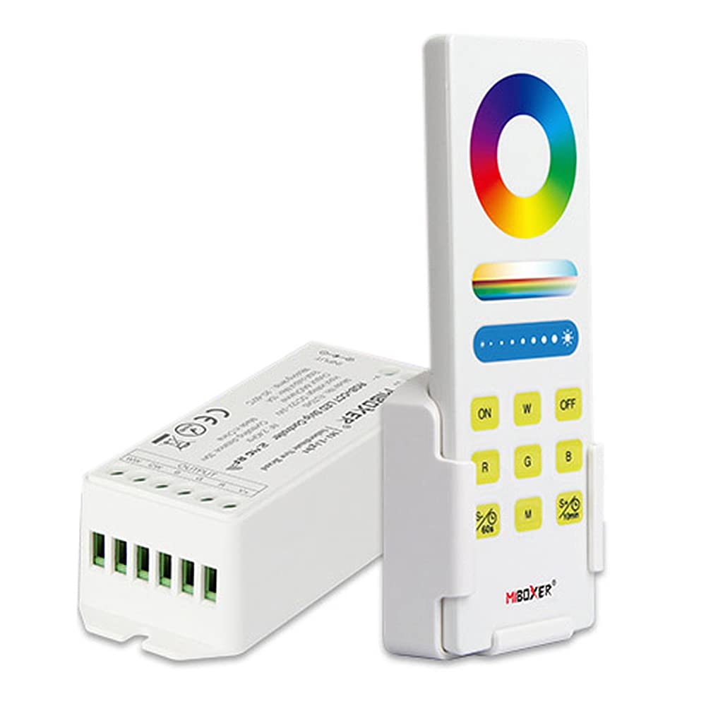 Dc12-24V Fut043A+ Remote Control Indoor Rgb Cct Led Controller Kit (5In1 Remote Kit)