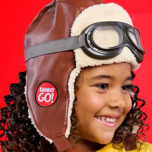 Danny Go! Aviator Hat - Pretend Play Dress-Up Hat for Preschool Kids Inspired Show