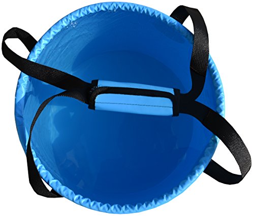 Premium Collapsible Bucket by Freegrace - Compact Portable Folding Water Container - Lightweight & Durable - Includes Hand...