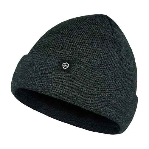 DexShell Waterproof Beanie for Men & Women, Windproof Thermal Winter Hat with Fleece Liner, Cuffed Knit Cap for Cold Weather