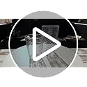 MARCUS HOME KLIFA- RIPPLE- 16 ounce, Set of 6, Acrylic Tumbler Drinking Glasses Cups, BPA-Free, Stackable Plastic Drinkwar...