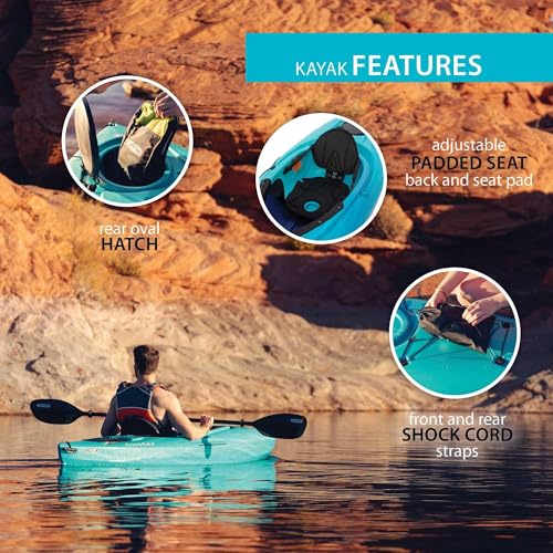 Lifetime Guster Sit-in Kayak, 10'