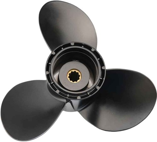 Boatman Boat Aluminum Propeller 10 1/4 x 13 fit Suzuki Outboard Engine DT20/25/30HP DF25HP,10 Spline Tooth