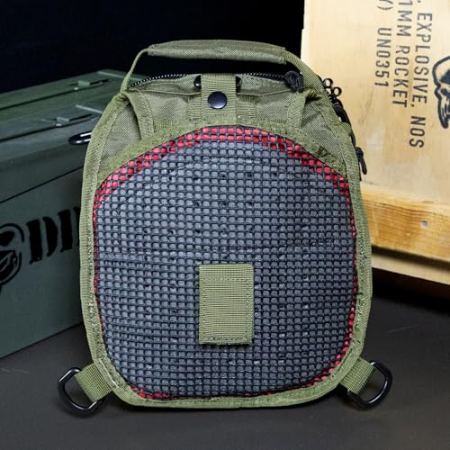 DDT Death Dealer Tactical Night Stalker Small Sling EDC Bag, Color OD Green