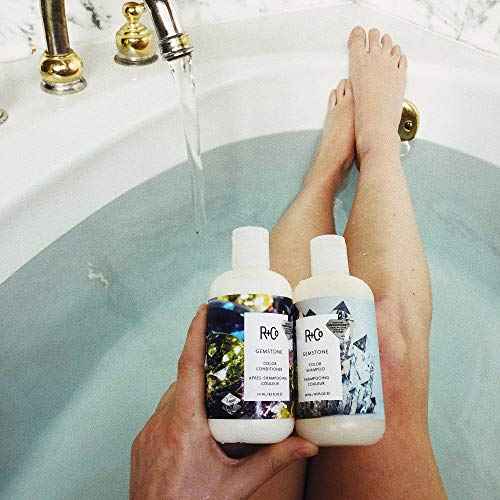 R+Co Gemstone Color Conditioner | Prolonged Color Vibrancy | Frizz Control, Repairs | Vegan + Cruelty-Free |