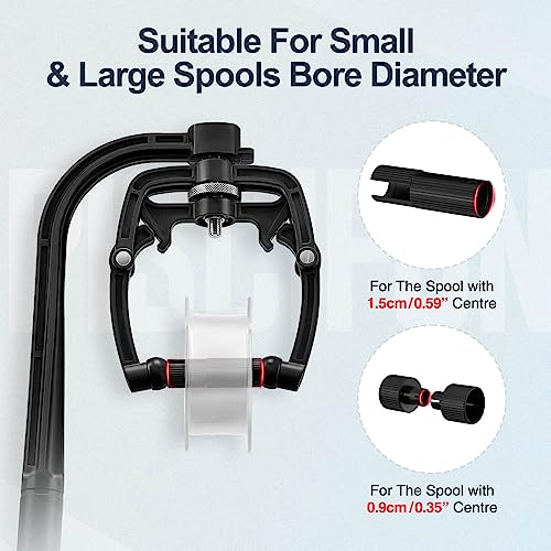 Piscifun Fishing Line Winder Spooler Machine Spinning Reel Spool Spooling Station System Automatic Spools Holder