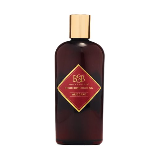 Brown Sugar Babe Wild Card Body Oil, Nourishing Oil for Women with Jasmine Perfume Oil and Cedar, Scented Skin Care, Paraben Free, Body-Oil Perfume, Phthalates Free, Made in USA
