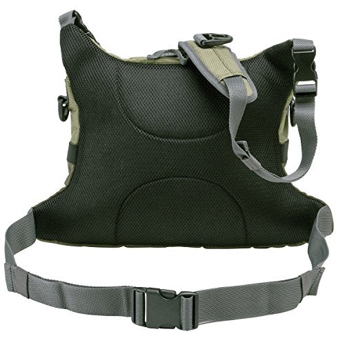 Allen Company Fall River Fly Fishing Chest Pack - Fits up to 6 Tackle/Fly Boxes and Other Accessories - Olive