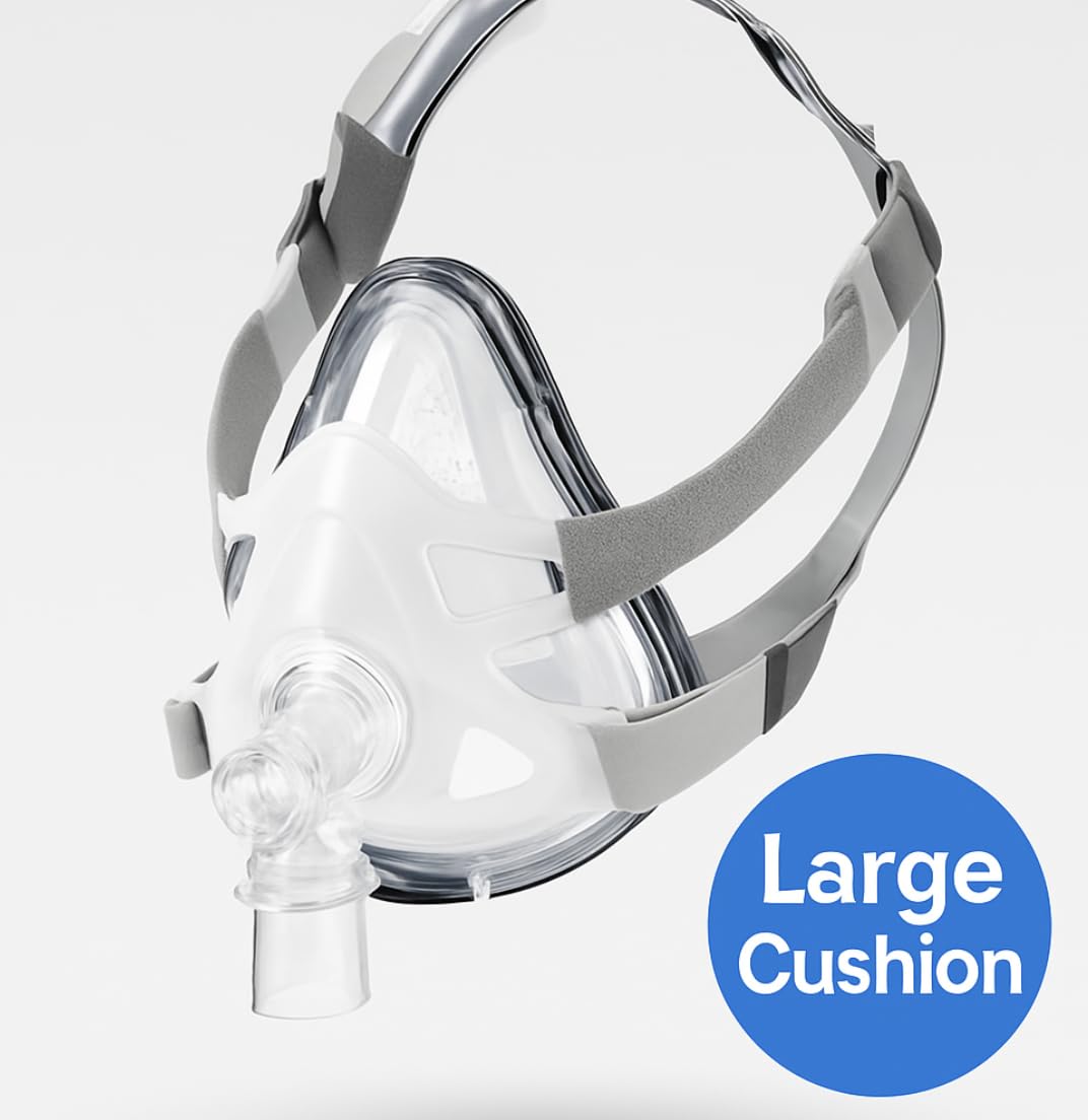 F1A Full face Cushion Bundle for Higher Quality Sleep - Comes with Large Cushion - Ready to use