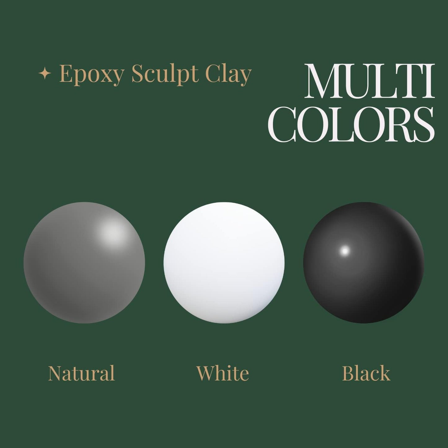 Smalltongue White AB Epoxy Sculpt Clay, 2 Part Epoxy Sculpture Modeling Paste Clay (A & B) 1 Pound, for Modeling, Repair, Fill Up Retrofit and Sculpture, with Tools