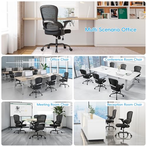 TRALT Office Chair - Ergonomic Office Chair with Back Support, Home Office Desk Chairs, 330lbs Wide Seat Big and Tall Offi...