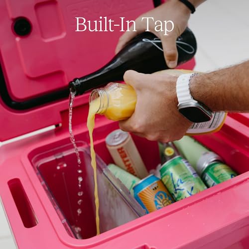 BrüMate BrüTank Wheeled Hard Cooler with Built-in 3-Gallon Drink Dispenser Tank & Tap | 7+ Day Ice Retention | Perfect for...