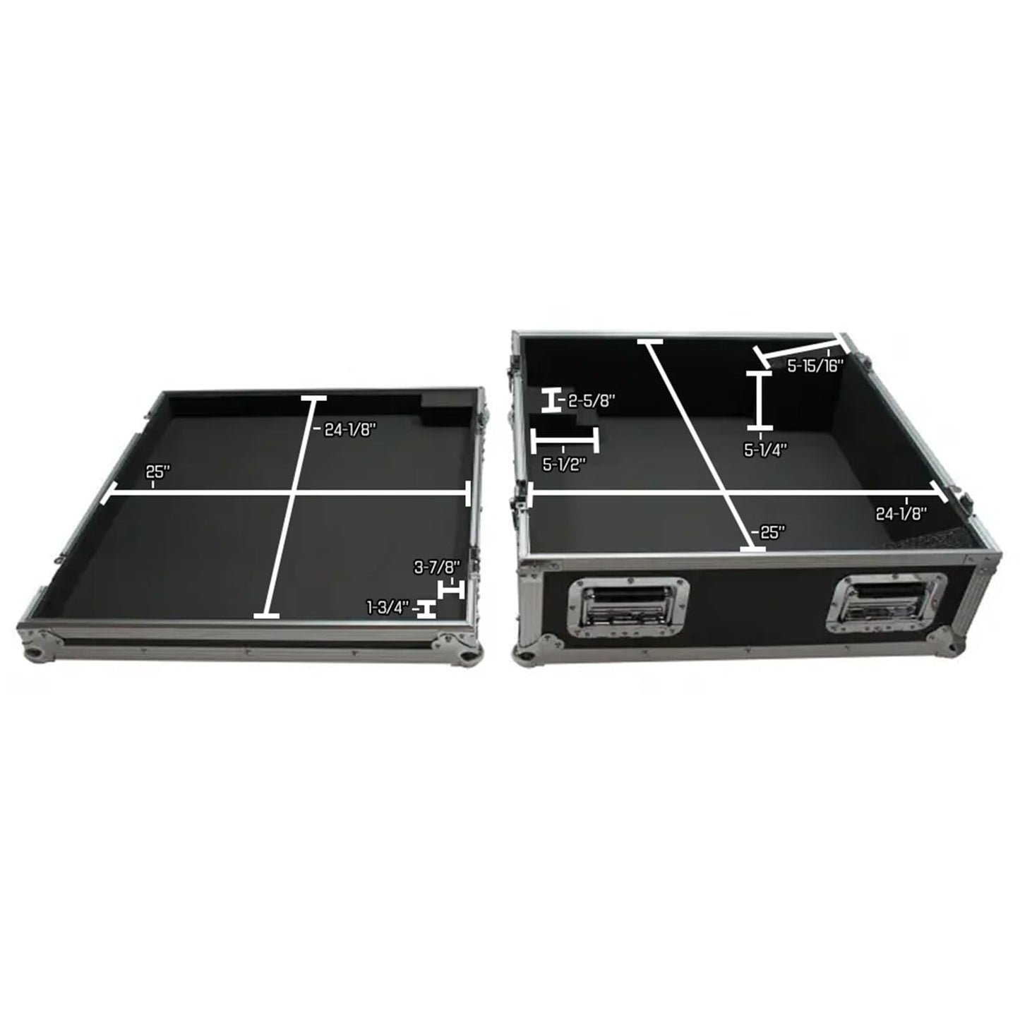 Harmony Audio Hcbehx32Comp Flight Transport Road Custom Case Compatible With Behringer X32 Compact