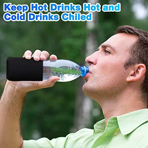 CHENGU 60 Packs Blank Can Cooler Sleeves Soda Neoprene Can Sleeve Drink Insulator Sleeve Collapsible for Parties, Events o...