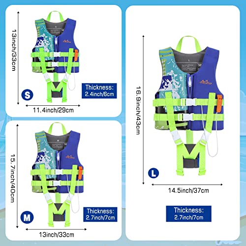 MoKo Swimming Vest for Kids 46-77 lbs, Clearance Children Swim Vests Water Activity Equipment Cute Pattern Watersports Swi...
