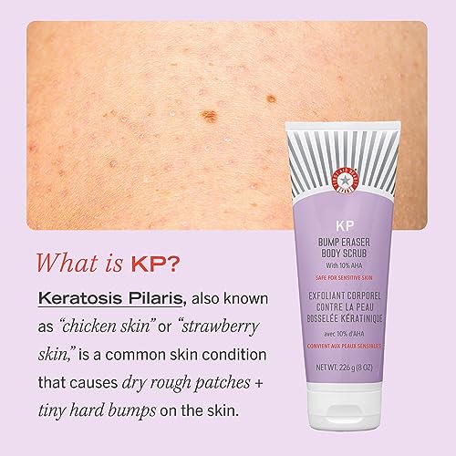 First Aid Beauty - Exfoliating Bundle: KP Bump Eraser Scrub & Ingrown Hair Pads with 10% BHA and AHA, Daily Exfoliating Sk...