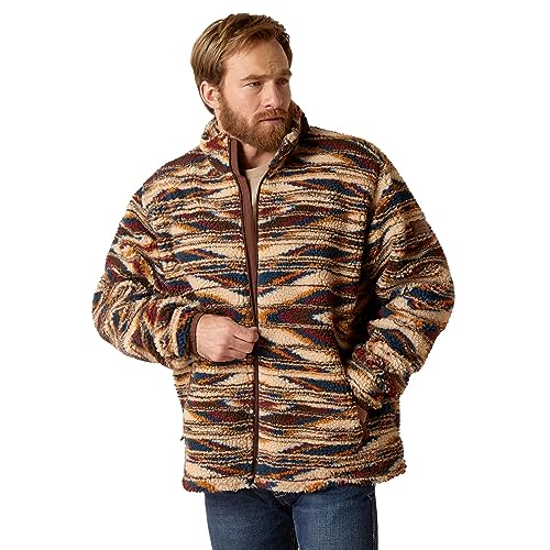 ARIAT mens Fleece Chimayo Jacket