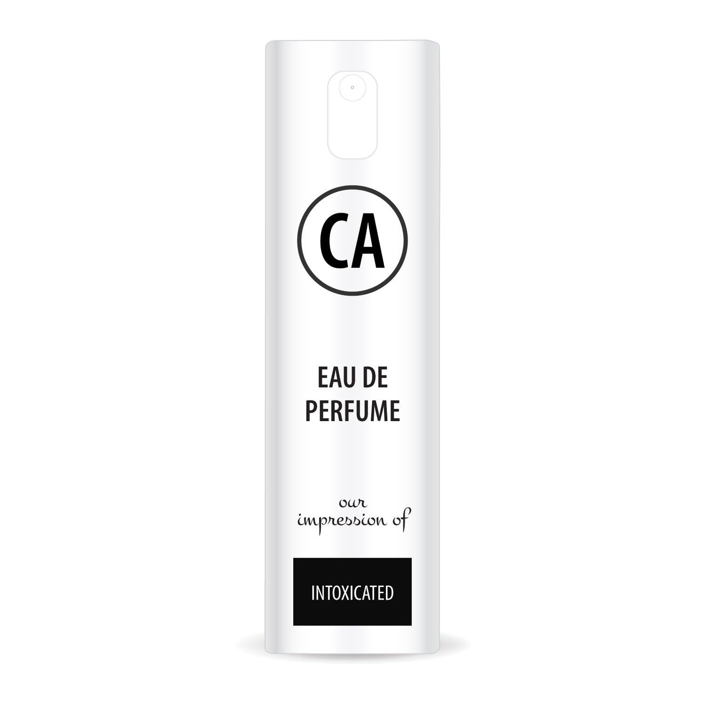 CA Perfume Impression of Intoxicated Unisex Eau De Parfum Aromatic Spicy Scent Long Lasting Unisex Fragrance Travel Size TSA Ready for Day and Night Wear 0.33 Fl Oz 10ml