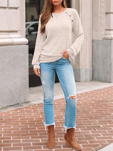 AUTOMET Womens Long Sleeve T Shirts Casual Tunic Work Tops Spring Plus Size Sweaters Date Night Outfit 2026 Dressy Blouse