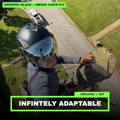 Land Helmets AeroPro Lightweight Type 1 Safety Helmet Class C Vented Hard Hat, ANSI Z89.1 Certified Stylish Climbing Style...