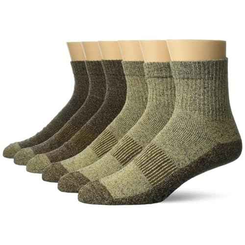 Columbia Men's Moisture Control Quarter Socks