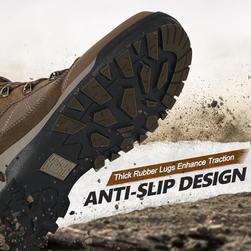 R CORD Hiking Boots Women Waterproof Ankle Support Womens Hiking Boots Backpacking Boots Breathable Non-slip Durable Boots...