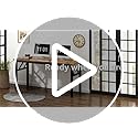 Need Folding Desk, 54 inch Large Computer Desk for Home Office, No Install Needed Study Student Writing Table Desk Worksta...