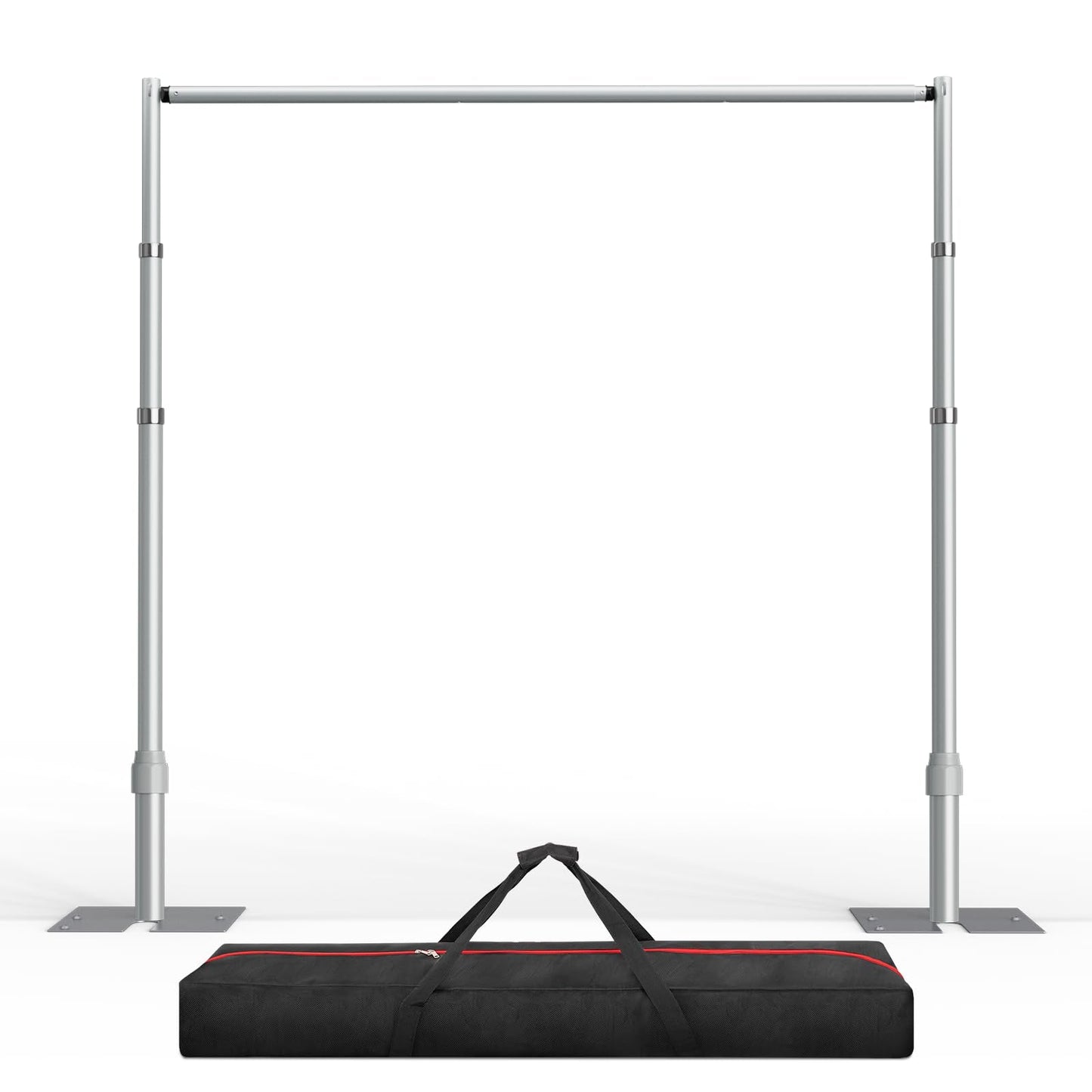 EMART 10x10ft Heavy Duty Backdrop Stand Kit, Adjustable Pipe and Drape Photo Booth Frame for Wedding, Party, Christmas, Birthday Decorations