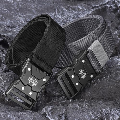 Functional and Modern Single - Piece Nylon Belt with Distinctive Buckle Design