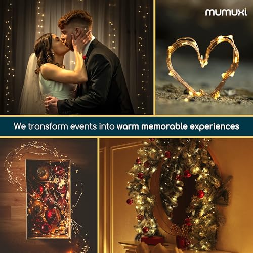 MUMUXI 12 Pack 7.2ft Fairy Lights Battery Operated String Lights, 20 Mini LEDs for Centerpiece Table Decorations, Wedding ...