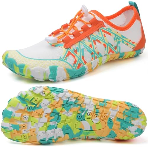 Water Shoes Men Women Barefoot Shoes Outdoor for Beach Aqua Swim Pool River Water Quick Dry Boating Fishing Diving Surfing...