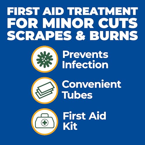 Globe Triple Antibiotic Ointment 1.0 oz (4 Pack), First Aid Ointment for Minor Scrapes, Cuts, and Burns to Help Prevent In...