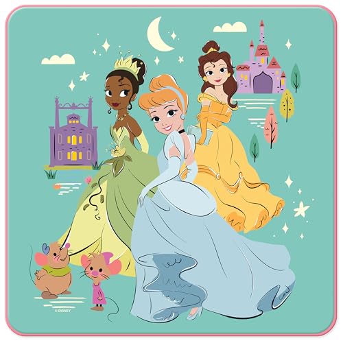 Disney Princess Girls Folding Table & Chairs Set for Kids and Toddlers 36 Months Up to 7 Years, Includes: 1 Table (36" L x...