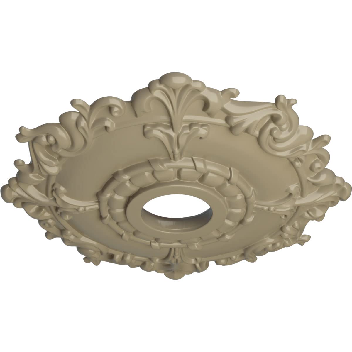 Ekena Millwork Cm18Rlgdf Riley Ceiling Medallion, Gobi Desert