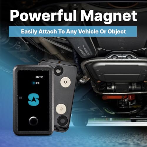 Spy Tec Atlas XL GPS Tracker w/Magnetic Mount | 12-Month Battery for Long-Term Tracking | Hidden Weatherproof GPS Tracker ...