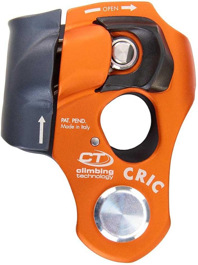 Climbing Technology CRIC-Anthracite/Orange Safety Accessory, Adults Unisex, Multicoloured (Multicoloured), One Size, Única