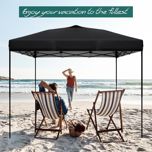 NINAT 10x10ft Canopy Replacement Top Pop Up Tent Cover Roof with Air Vent, Waterproof for Outdoor Garden Patio Pavilion Su...