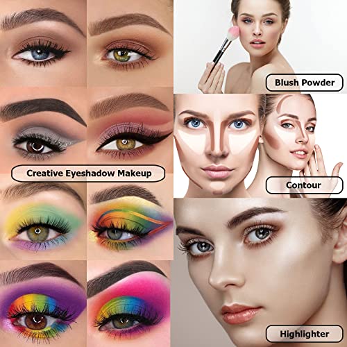 UCANBE Eyeshadow Palette with 15Pcs Brushes Makeup Set, Pigmented 86 Colors Make Up Sets Valentine's Day Gift, Matte Shimm...
