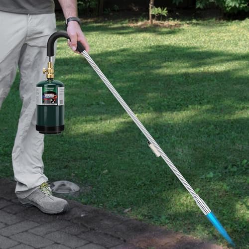 KOMAN BLUEFIRE 16.4 oz Propane Tank Camping Propane Tank Portable Canister Propane Gas Tank Small Propane Tanks for Campin...