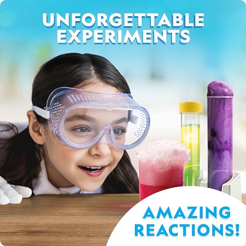 National Geographic Amazing Chemistry Set - Chemistry Kit with 100+ Science Experiments Including Crystal Growing and Reac...