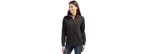 Cutter & Buck Roam Eco Full Zip Recycled Womens Jacket, Navy Blue
