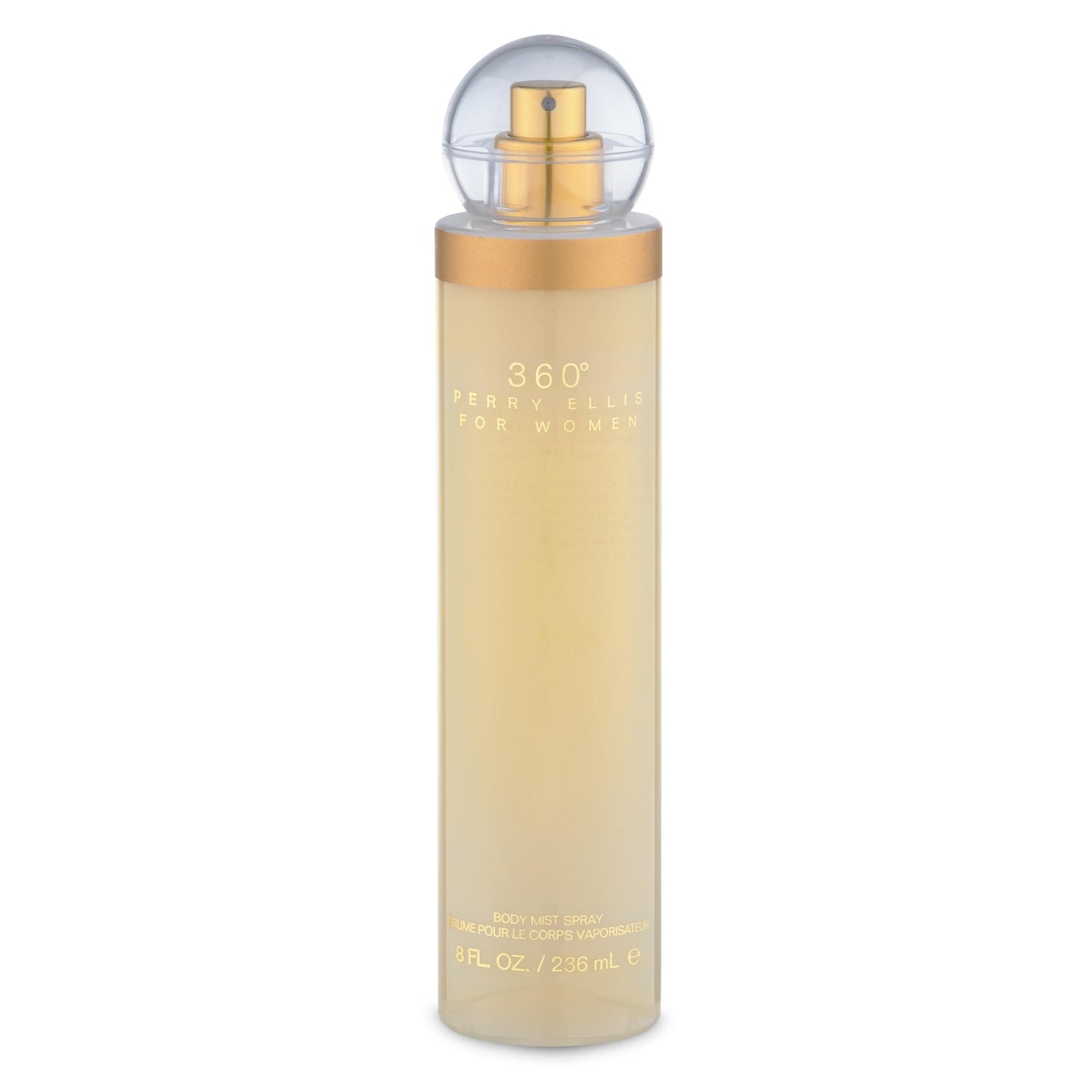 Perry Ellis 360° Body Spray for Women - Fruity, Floral Body Mist, Perfumes for Women, EDT, Long Lasting Fragrance, Eau De Parfum with Fresh Scent - 8 fl oz