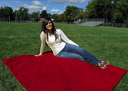 Ultimate Sports Wrap - PATENTED - The Only WEARABLE Weatherproof/Stadium/Picnic/Sports Blanket, complete with Upper and Lo...