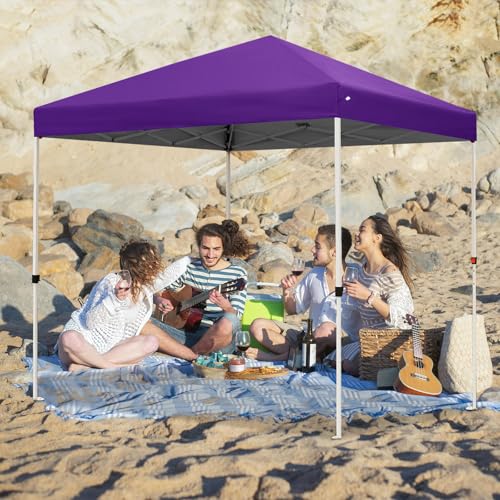 Northroad 8X8 FT Pop Up Canopy, Outdoor Instant Canopy Tent w/Carrying Bag, Portable Gazebo Shelter for Wedding Party,Comm...