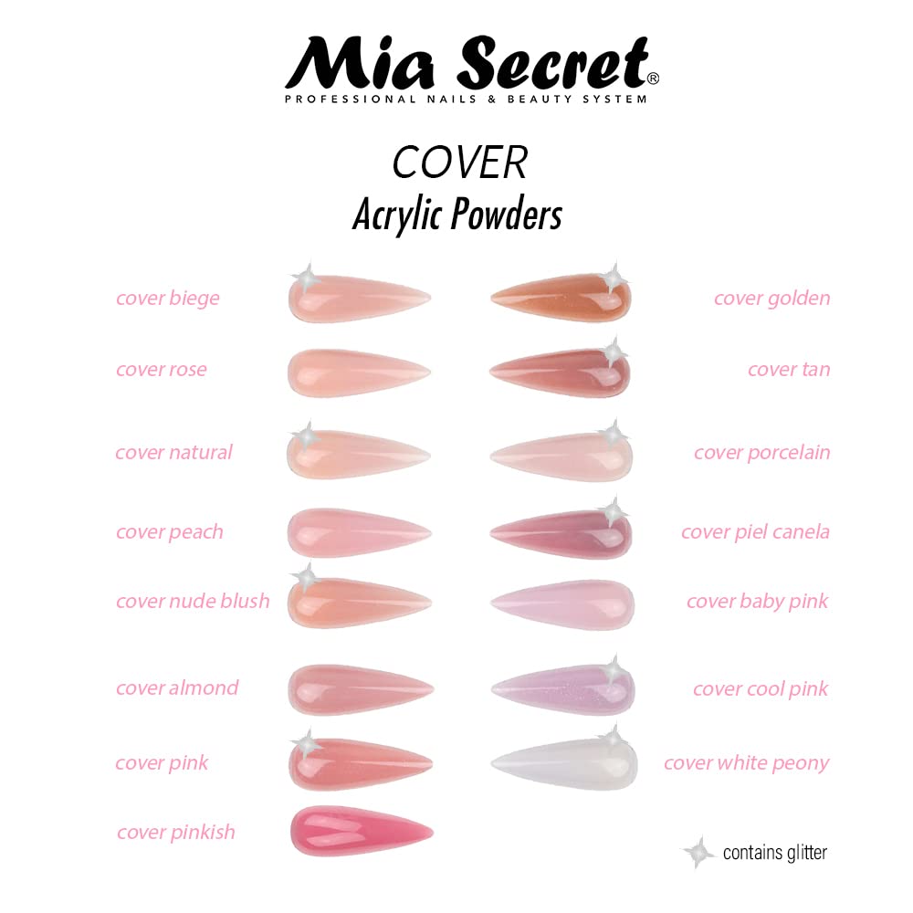 Mia Secret COVER PINKISH Acrylic Powder (5 LBS)