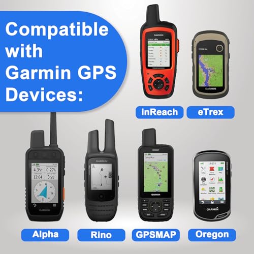 Healvaluefit Backpack Tether for Garmin Handheld GPS Devices, Hiking Backpack Mount Accessory for Garmin inReach eTrex GPS...