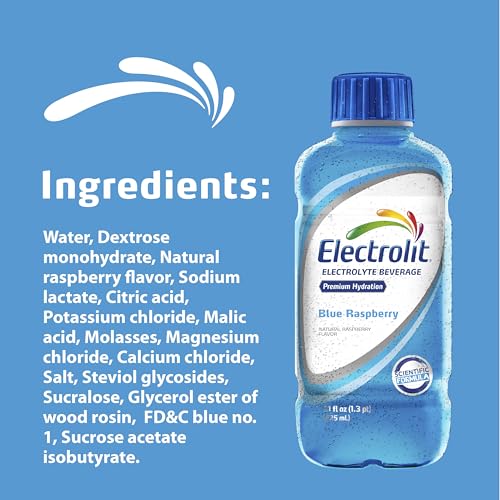 Electrolit Hydration Electrolyte Drinks, Sports Beverages with Electrolytes, Magnesium, Calcium & Potassium, Recovery Drin...