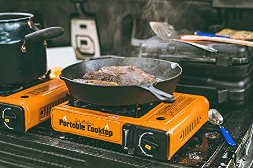 Seth McGinn's CanCooker Portable Cooktop - Butane Single Burner Stove with Carrying Case & Electronic Ignition - CSA Certi...