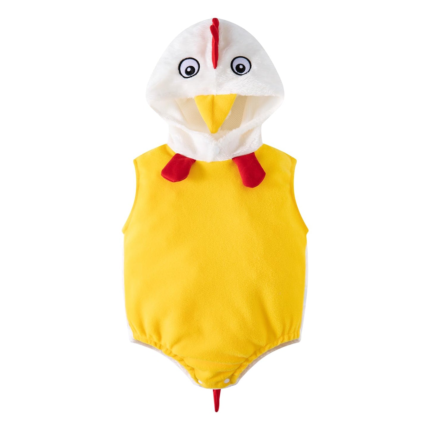 Kewlent Easter Thanksgiving Infant Chicken Costumes Baby Rooster Costume For Girls And Boys (Yellow,12-24 Months)