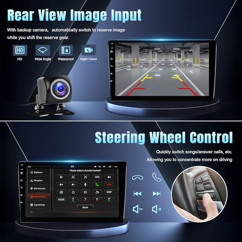 Leadfan Car Stereo Radio for (JBL Version) Toyota Prius 2010 2011 2012 2013 2014 2015 Upgrade, 9'' Screen, Support Carpla...